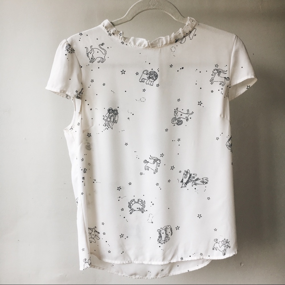 Westmoon LA Zodiac sign blouse